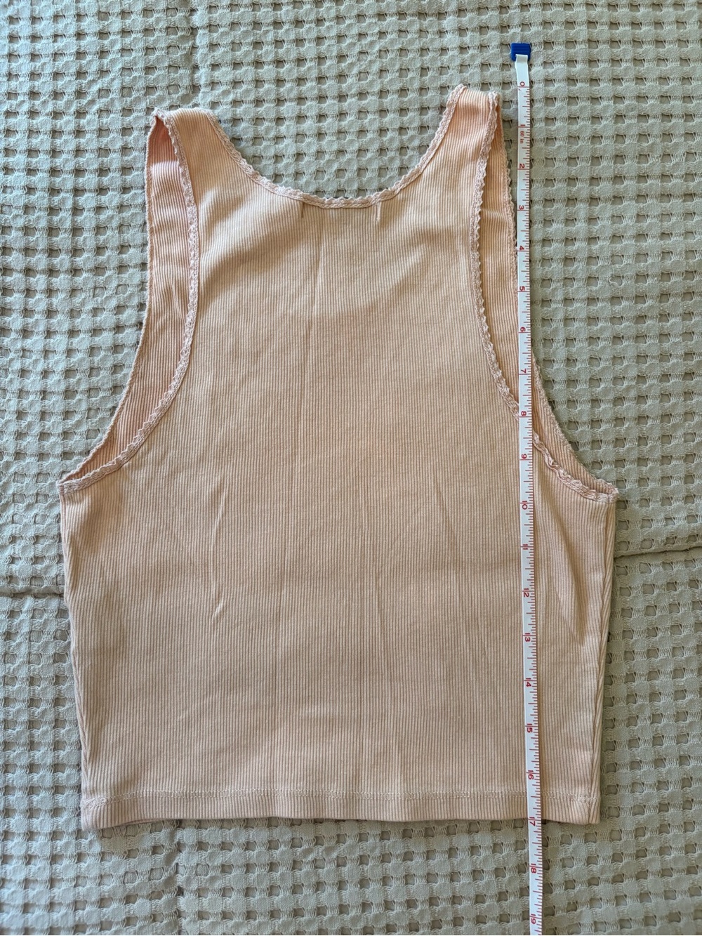 Cotton On Pink Ribbed Tank - Picture 3 of 3
